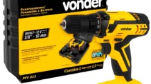 Vonder Parafusadeir Com Bateria Carregador Bivolt